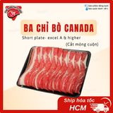 Ba chỉ bò thượng hạng chính hãng Canada (Short plate)
