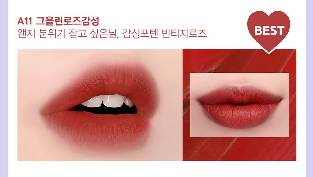 Son Kem Lì Black Rouge Air Fit Velvet Tint Ver 2 - MOOD FILTER