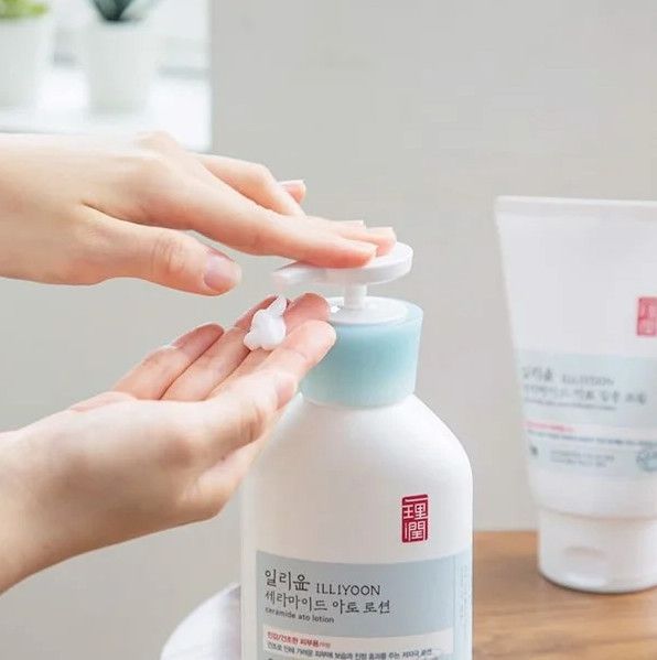 Sữa Dưỡng Thể Mềm Mịn Da, Dịu Nhẹ Cho Da Nhạy Cảm ILLIYOON Ceramide Ato Lotion 350ml