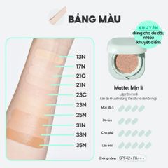 Phấn Nước Kiềm Dầu Laneige Neo Cushion Matte 15g Che Khuyết Điểm