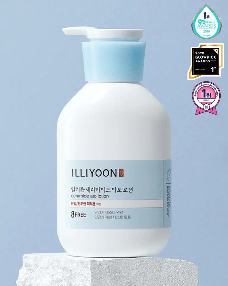 Sữa Dưỡng Thể Mềm Mịn Da, Dịu Nhẹ Cho Da Nhạy Cảm ILLIYOON Ceramide Ato Lotion 350ml