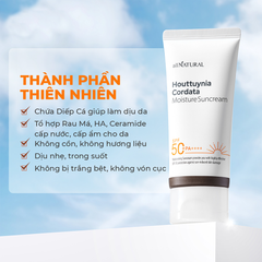 Kem Chống Nắng Diếp Cá Thiên Nhiên Dịu Nhẹ Cho Da All Natural Houttuynia Cordata Moisture Suncream SPF50+/PA++++ 50ml