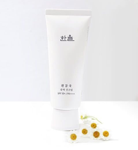 Kem Chống Nắng Dưỡng Trắng 3 Trong 1 Hanyul White Chrysanthemum Radiance Suncreen Cream SPF50+ PA++++ 70ml