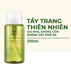 Nước Tẩy Trang Thiên Nhiên Không Cồn Dịu Nhẹ, Chiết Xuất Thảo Mộc Nature's Friend Cleansing Water 210ml