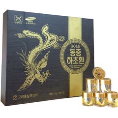 Viên Đông Trùng Hạ Thảo Goryeo 30 Viên Hộp Gỗ Đen