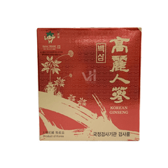 Bạch Sâm Củ Khô Hàn Quốc Túi 300g