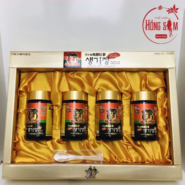 Cao Hồng Sâm Hàn Quốc GOLD 250g x 4 Lọ