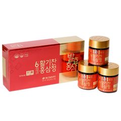 Cao Hồng Sâm Lên Men Daedong Hàn Quốc Hộp 3 Lọ x 100g