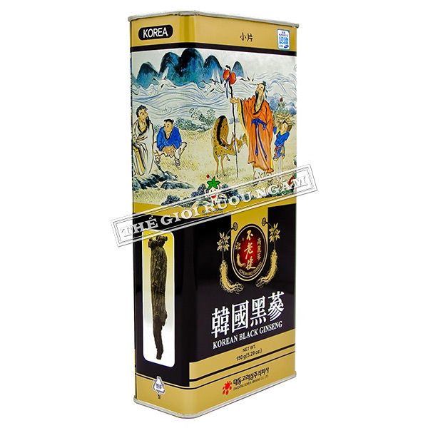 Hắc Sâm Củ Khô Hộp Thiếc Daedong 150g