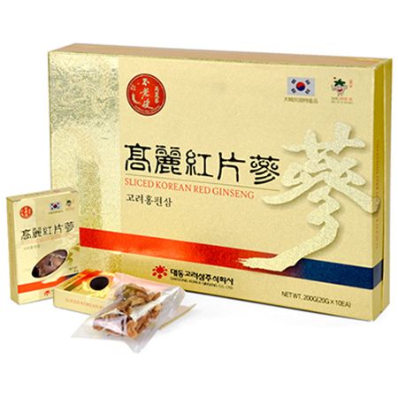 Sâm Củ Khô Daedong Thái Lát Hộp 200g