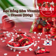 Kẹo Hồng Sâm Vitamin Hàn Quốc Gói 200g