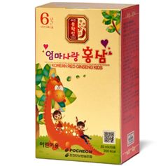 Nước Hồng Sâm Baby Hươu Cao Cổ Pocheon Hộp 30 Gói x 20ml