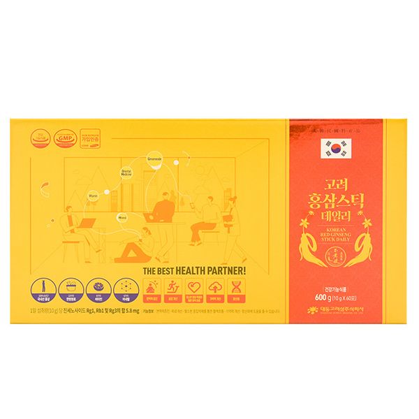 Nước Hồng Sâm Daedong Daily Hàn Quốc Hộp 60 Gói Stick x 10ml