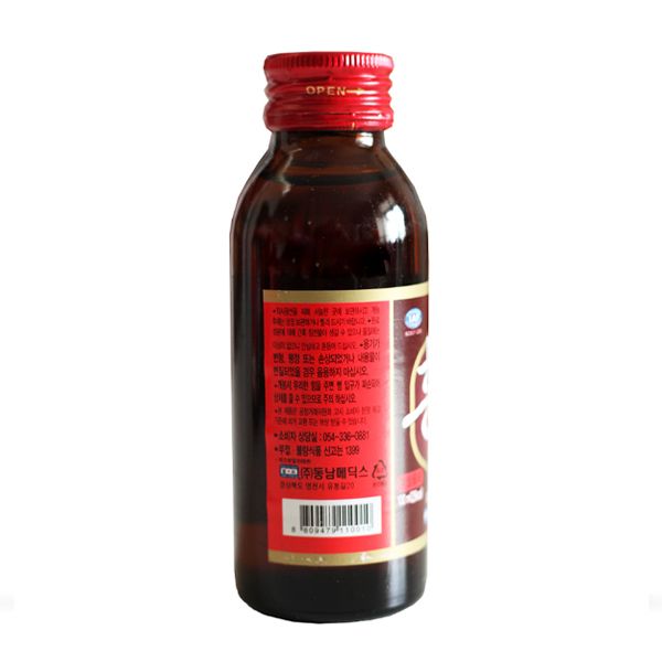 Nước Hồng Sâm Dongnam Medics Hàn Quốc Hộp 10 Chai x 100ml