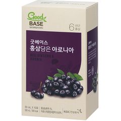 Nước Hồng Sâm KGC Hàn Quốc Goodbase Aronia Hộp 30 Gói x 50ml