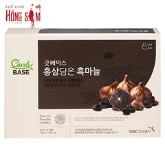 Nước Hồng Sâm KGC Goodbase Vị Tỏi Đen Hộp 30 Gói x 50ml