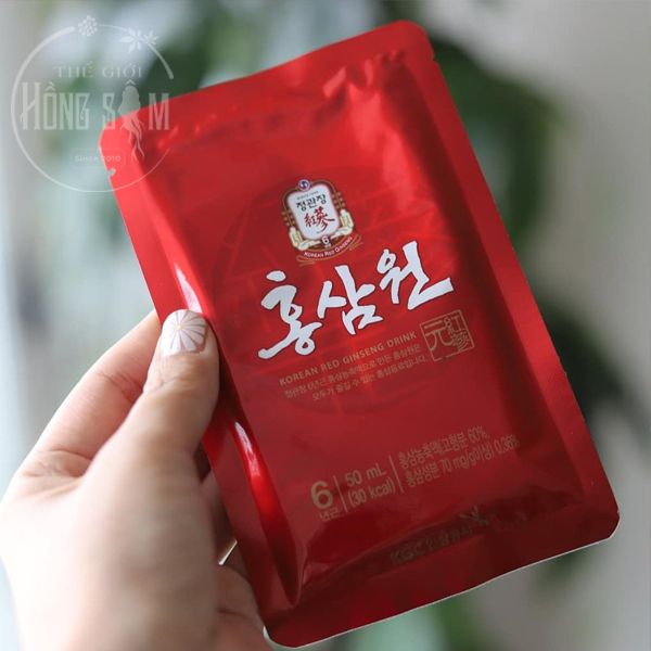 Nước Hồng Sâm Won KGC Hộp 15 Gói x 70ml