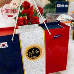 Táo Đỏ Sấy Khô Samsung Hàn Quốc Hộp Quà Gift Set 1kg