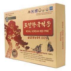 Tinh Dầu Thông Đỏ Chính Phủ Hàn Quốc Royal Korean Red Pine Hộp 120 Viên