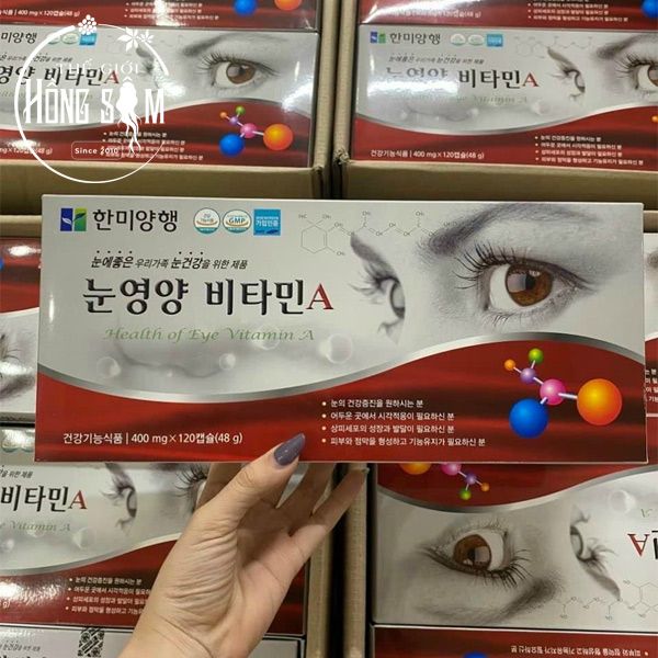 Viên Bổ Mắt Hami Hàn Quốc Hộp 120 Viên