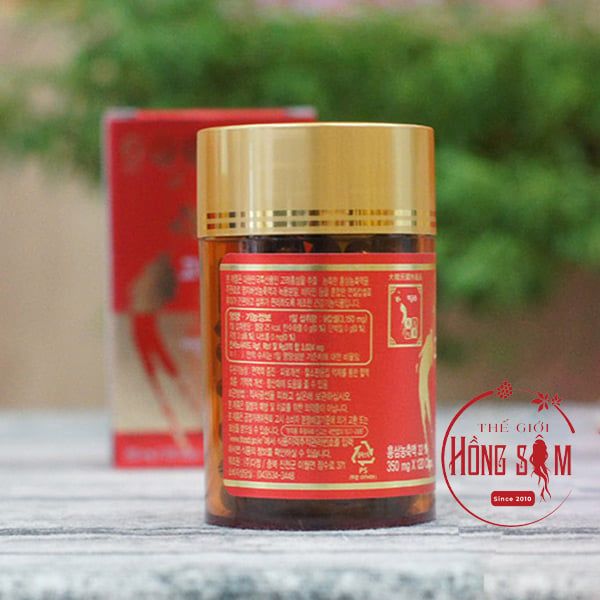 Viên Hồng Sâm KGS Hàn Quốc Hộp 2 Lọ x 120 Viên