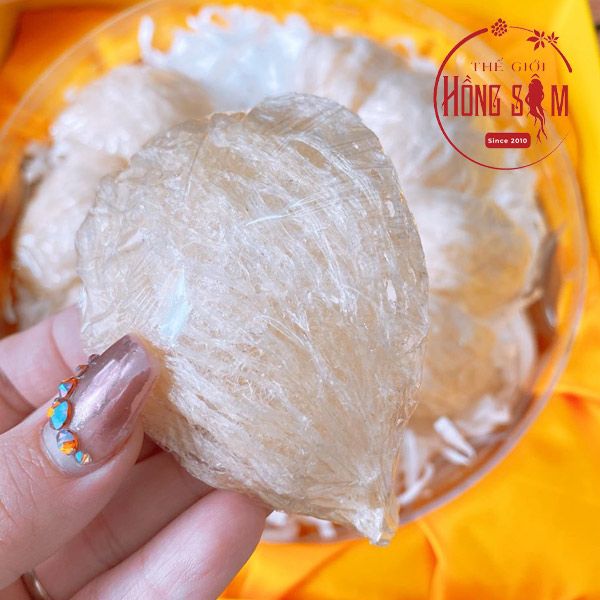 Yến Sào Rút Lông Gân Đảo 100g