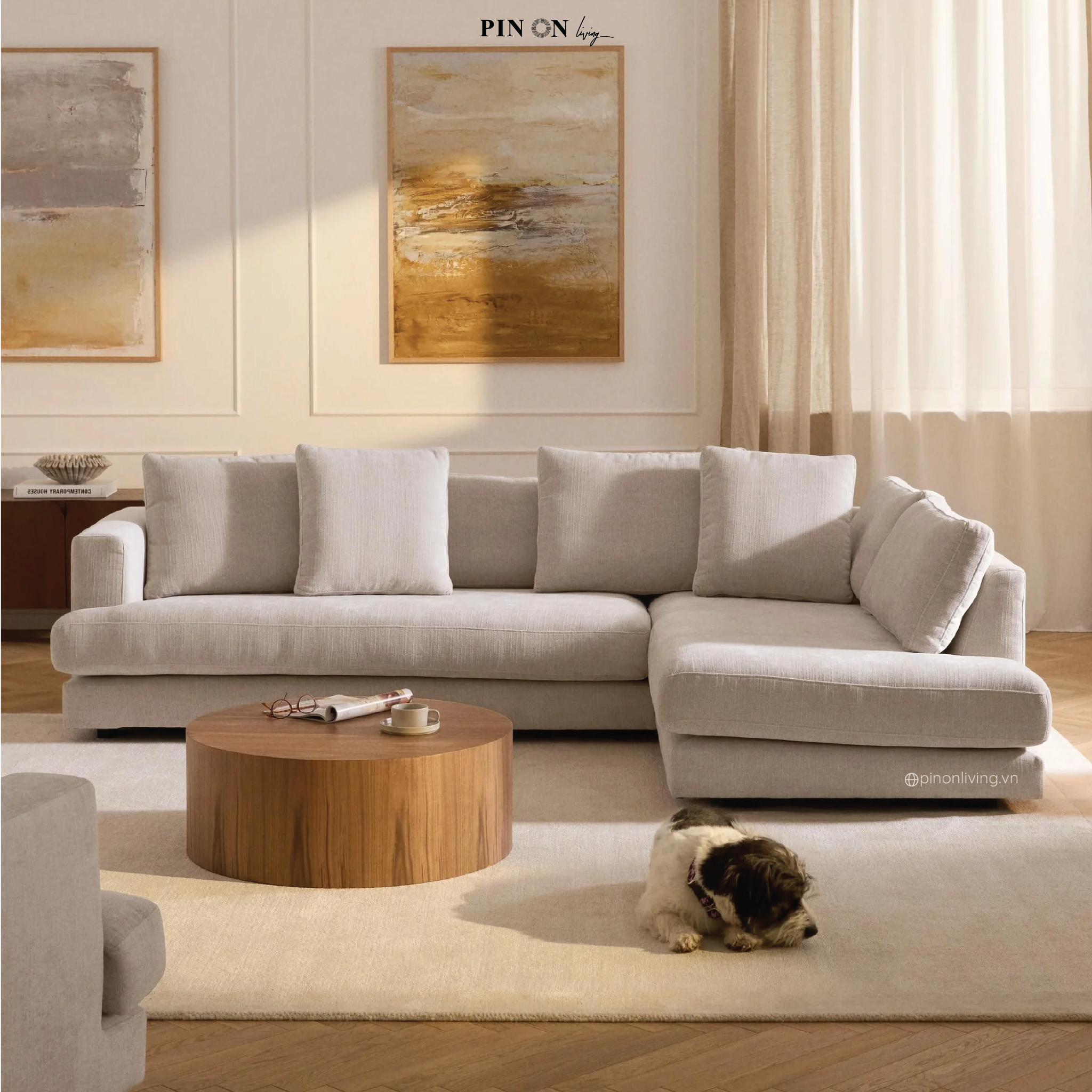 Sofa góc Tribeca 1