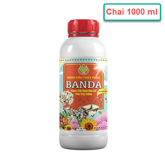  Chế phẩm bánh dầu thủy phân Banda chai 1000 ml 