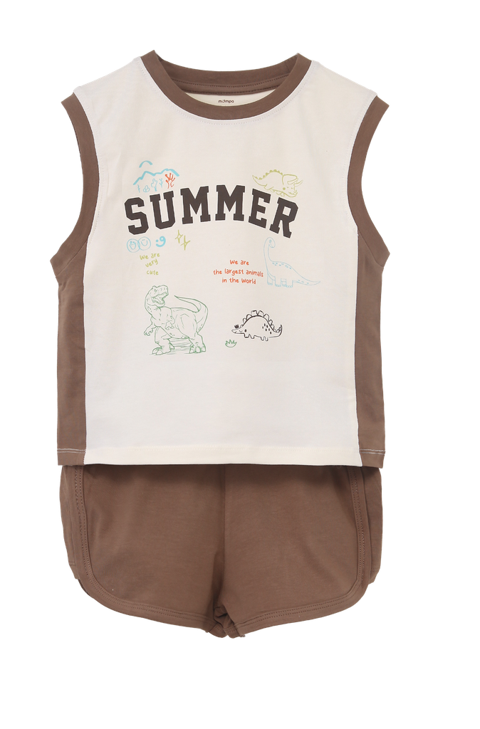 Bộ sát nách bé trai size 1-5y – ảnh 3