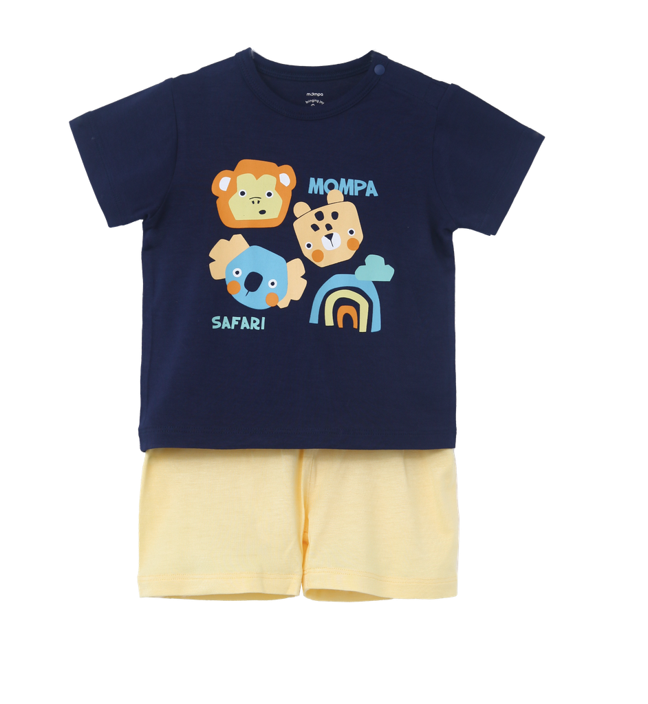 Bộ cộc tay modal bé trai size 6-48m – ảnh 2