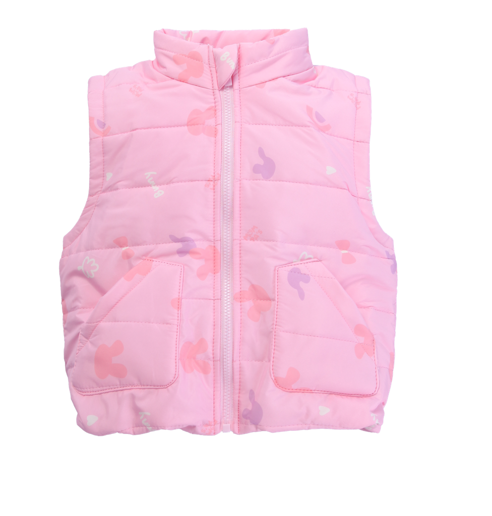 Áo gile phao trần bông 2 lớp lót cotton – ảnh 1