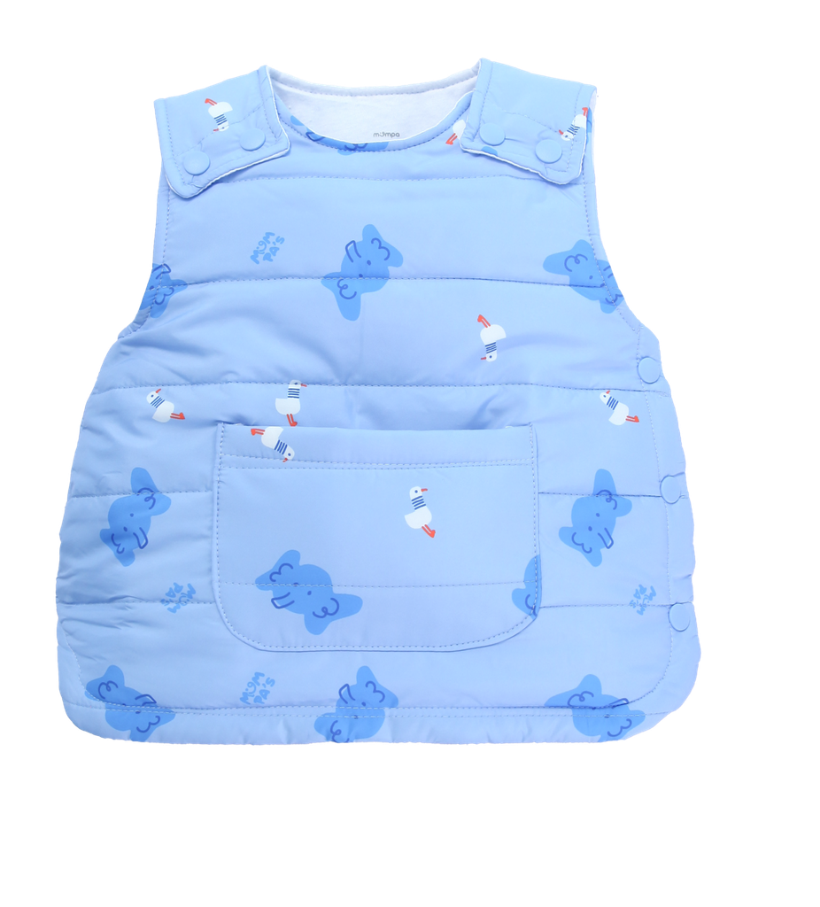 Áo gile phao trần bông 2 lớp lót cotton – ảnh 3