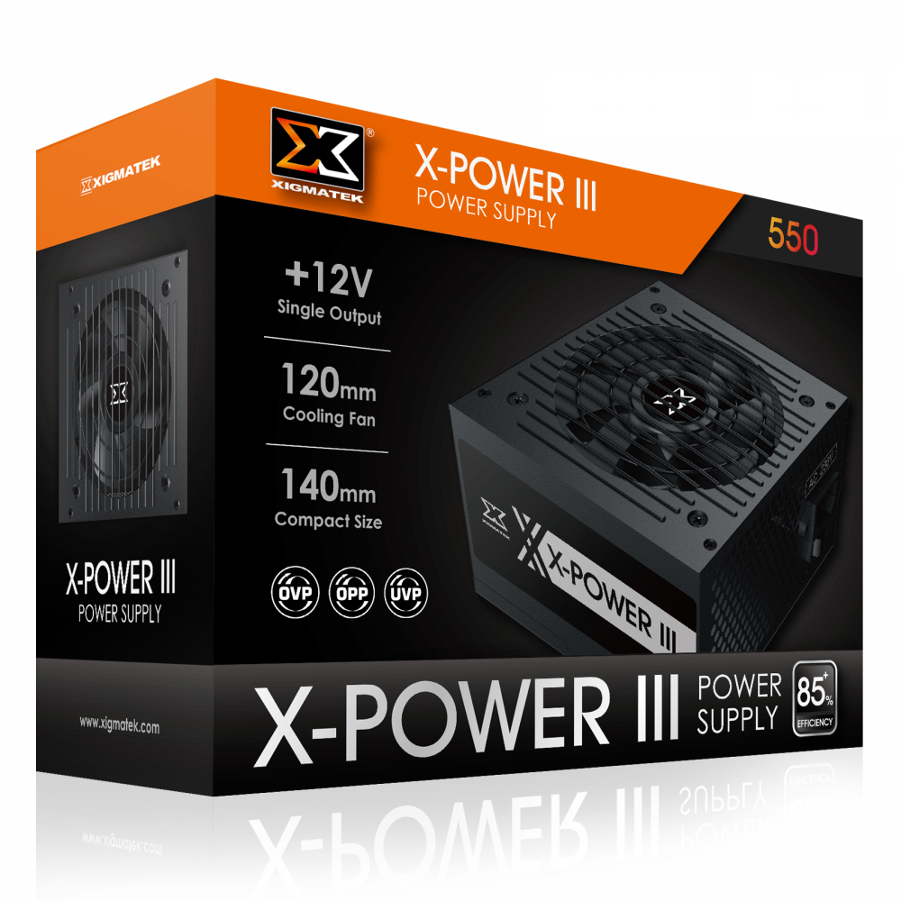 Nguồn máy tính Xigmatek X-Power III 550 (500W, 230V)