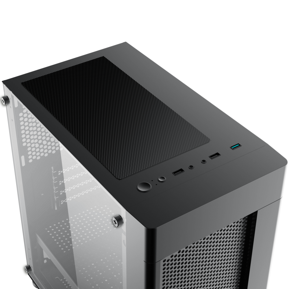 Vỏ case máy tính Xigmatek Aero 2f Black (2 Fan)