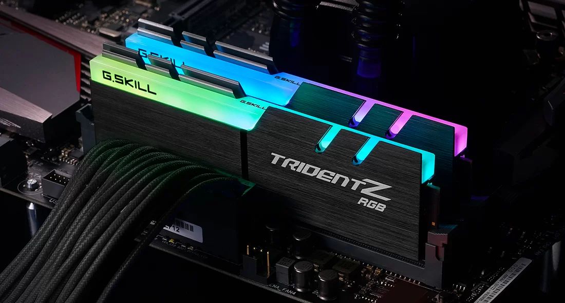 G.Skill TRIDENT Z RGB - 32GB (16GBx2) DDR4 3200GHz - F4-3200C16D - 32GTZR 32GT