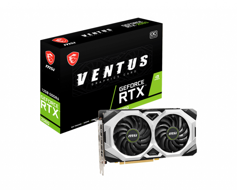 VGA MSI RTX 2060 VENTUS 12G OC
