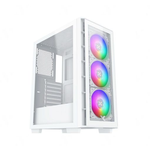 Vỏ case Xigmatek Elite One 3F Arctic - ATX, Trắng , 3Fan RGB