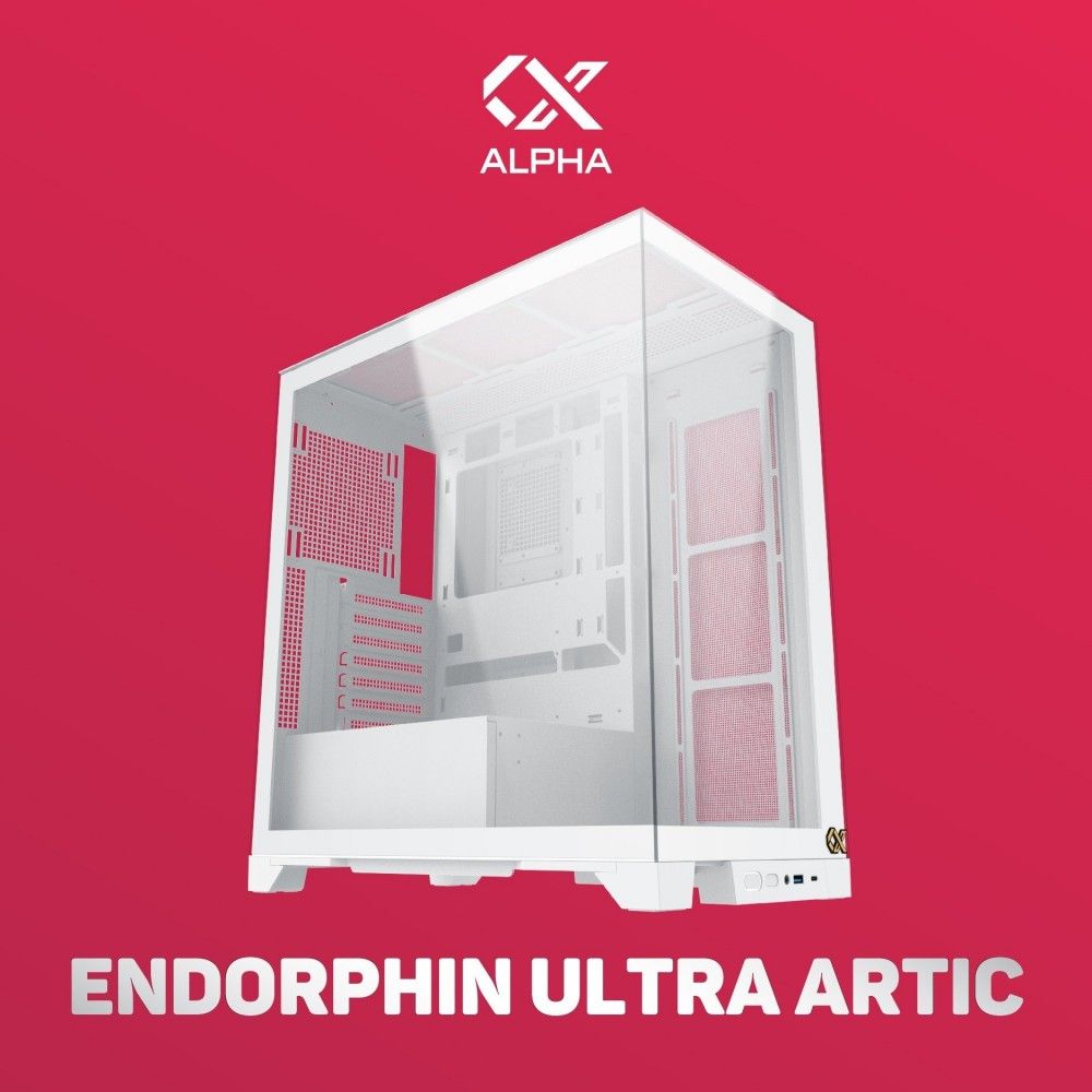 Vỏ case máy tính XIGMATEK ENDORPHIN ULTRA ARTIC (EN41358) - PREMIUM GAMING ATX