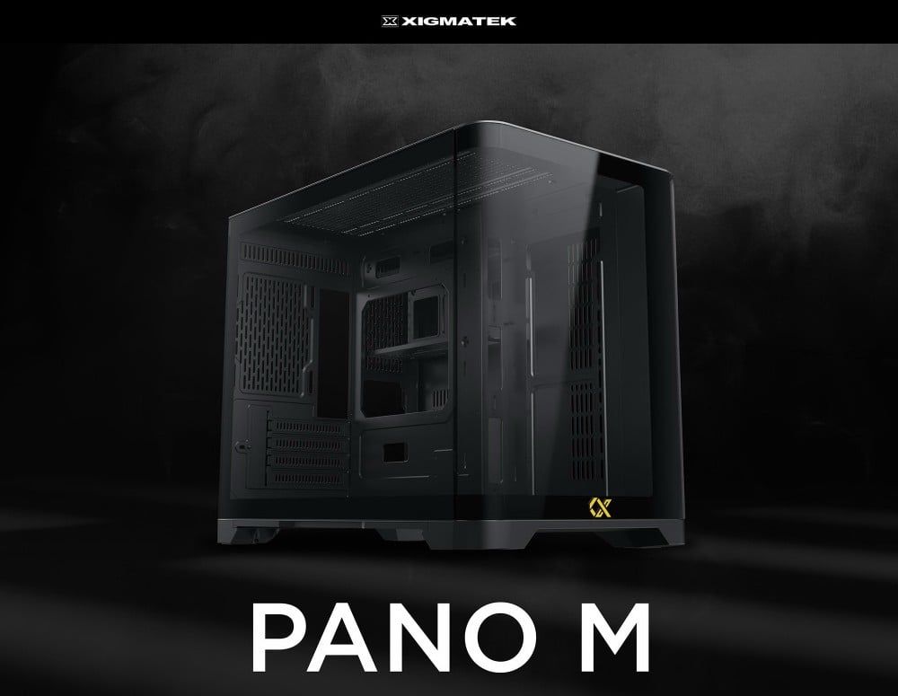 Vỏ máy tính XIGMATEK ALPHA - PANO M (EN43079) - PREMIUM M-ATX GAMING CASE