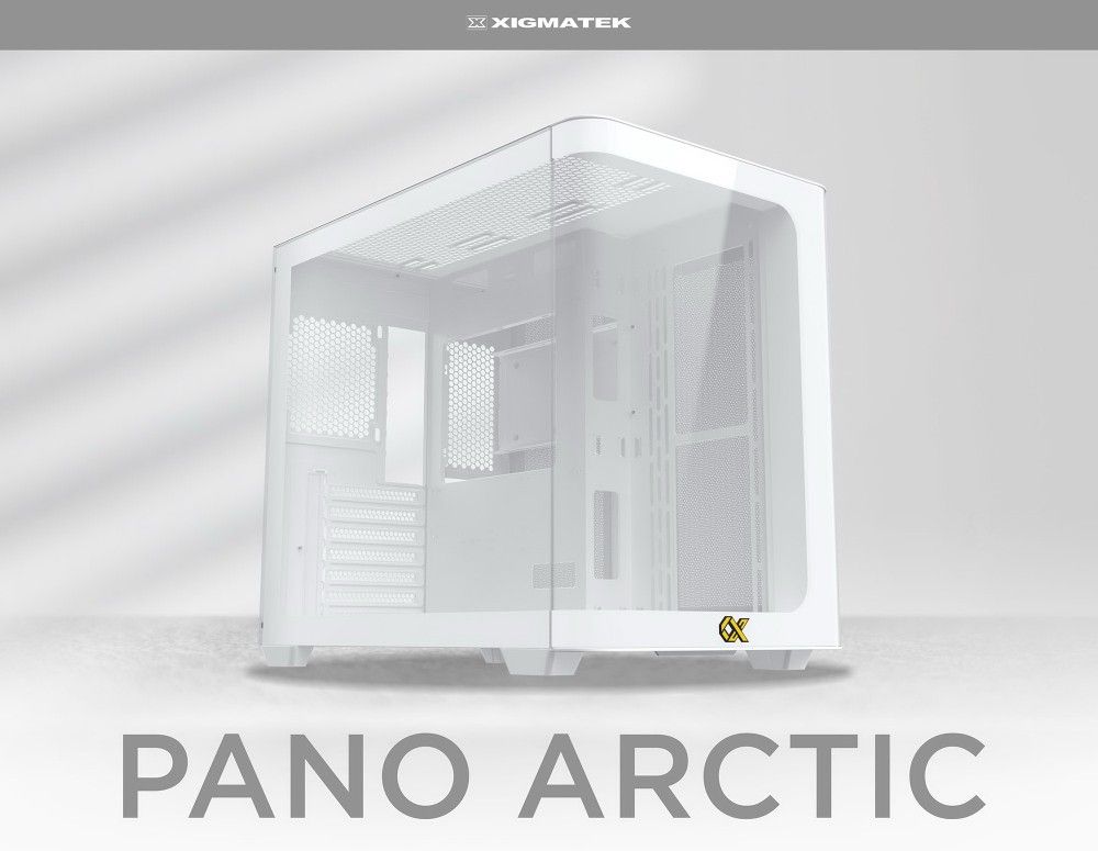 Vỏ case máy tính XIGMATEK ALPHA - PANO ARTIC (EN43055) - PREMIUM GAMING CASE