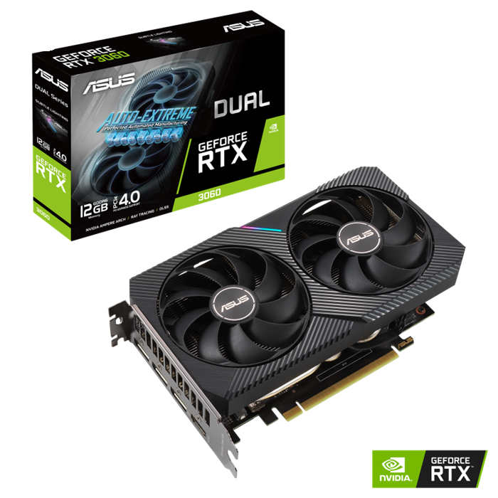 VGA ASUS Dual RTX 3060 12G V2