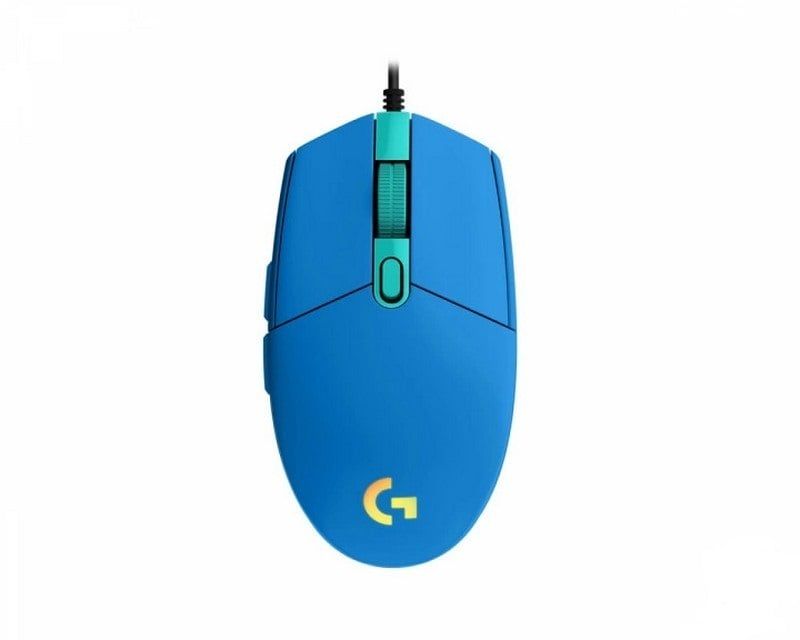 Chuột Gaming có dây Logitech G203, màu xanh