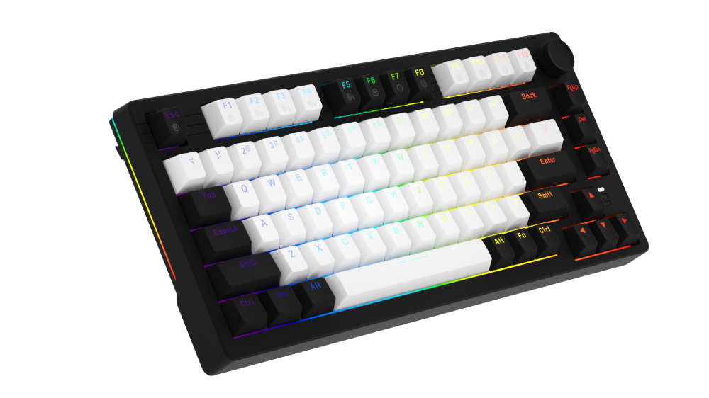 Bàn phím máy tính Dareu EK75 White-black