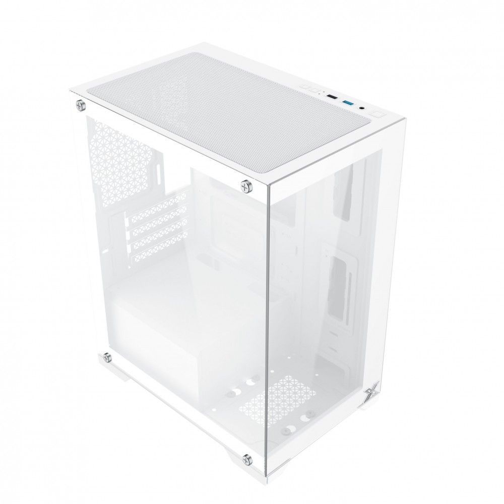 Vỏ case máy tính XIGMATEK ENDORPHIN M ARTIC (EN41396) - M-ATX bể cá nhỏ trắng