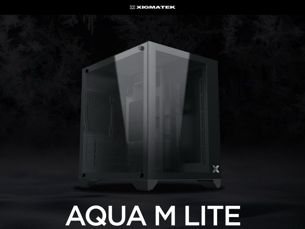 XIGMATEK AQUA M LITE (EN42607) - GAMING M-ATX CASE bể cá