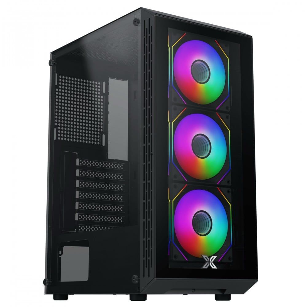 Vỏ case máy tính XIGMATEK FLY 3GF (EN43871) - GAMING ATX, KÈM 03 FAN XIGMATEK G20F