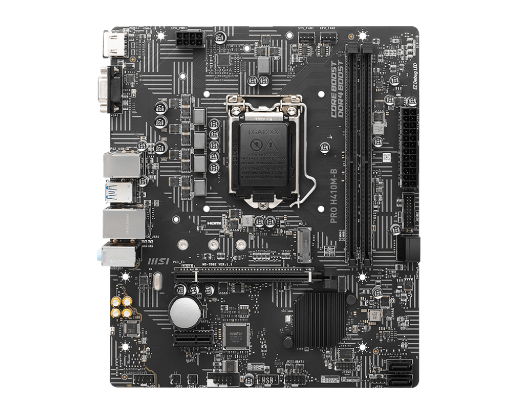 Mainboard MSI PRO H410M-B
