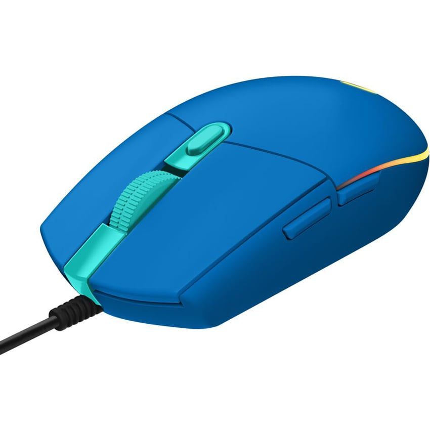 Chuột Gaming có dây Logitech G203, màu xanh