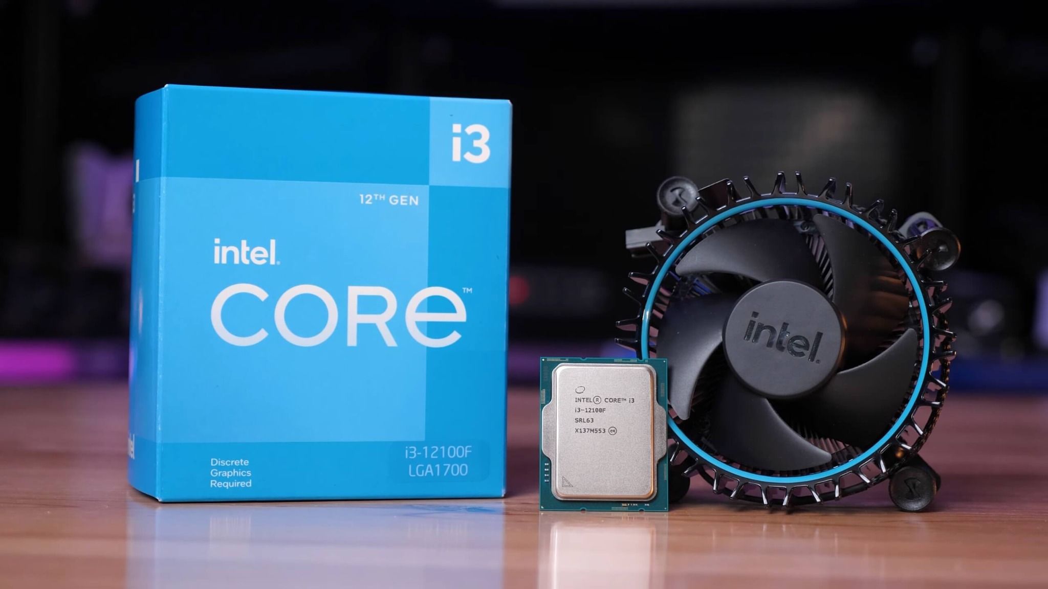 CPU Intel 12th Core i3 12100
