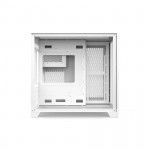 VỎ MÁY TÍNH VITRA CRYSTAL S1 WHITE (RAD360/SEAVIEW), bể cá, trắng , không fan